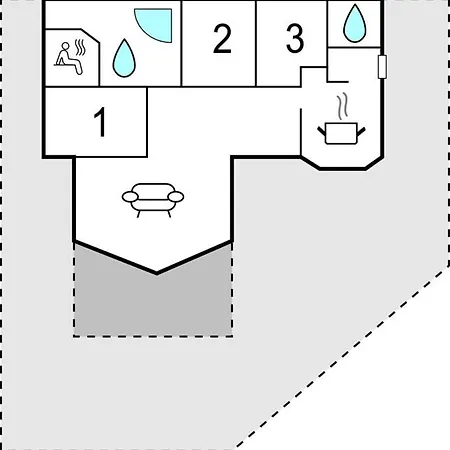Three-bedroom In * ハザスレウ